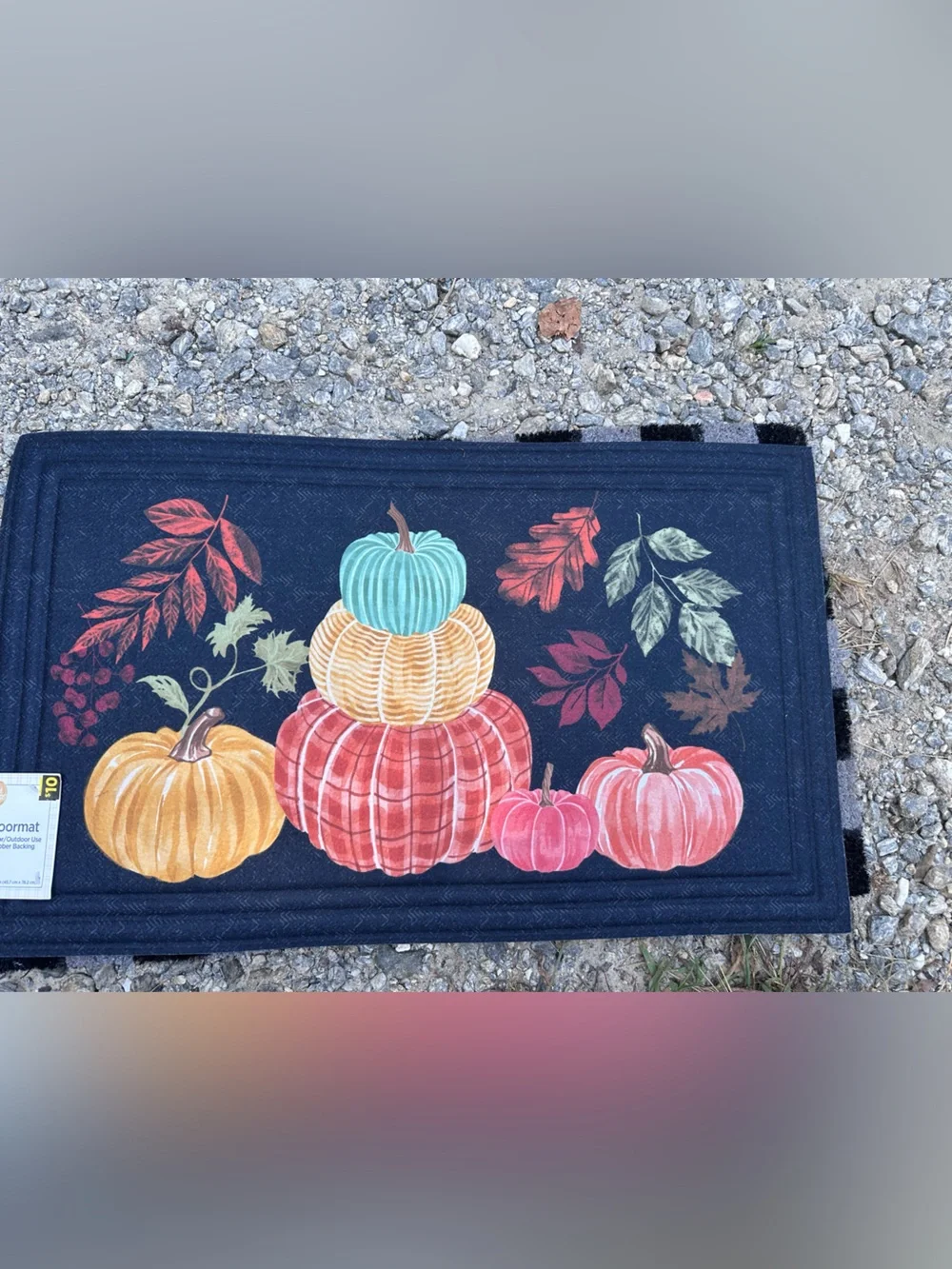 Set of 3 Doormats - Fall theme